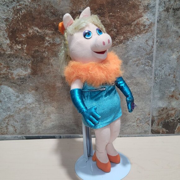 Vintage Miss Piggy The Muppets Plush Doll Stuffed Animal - Picture 7 of 12
